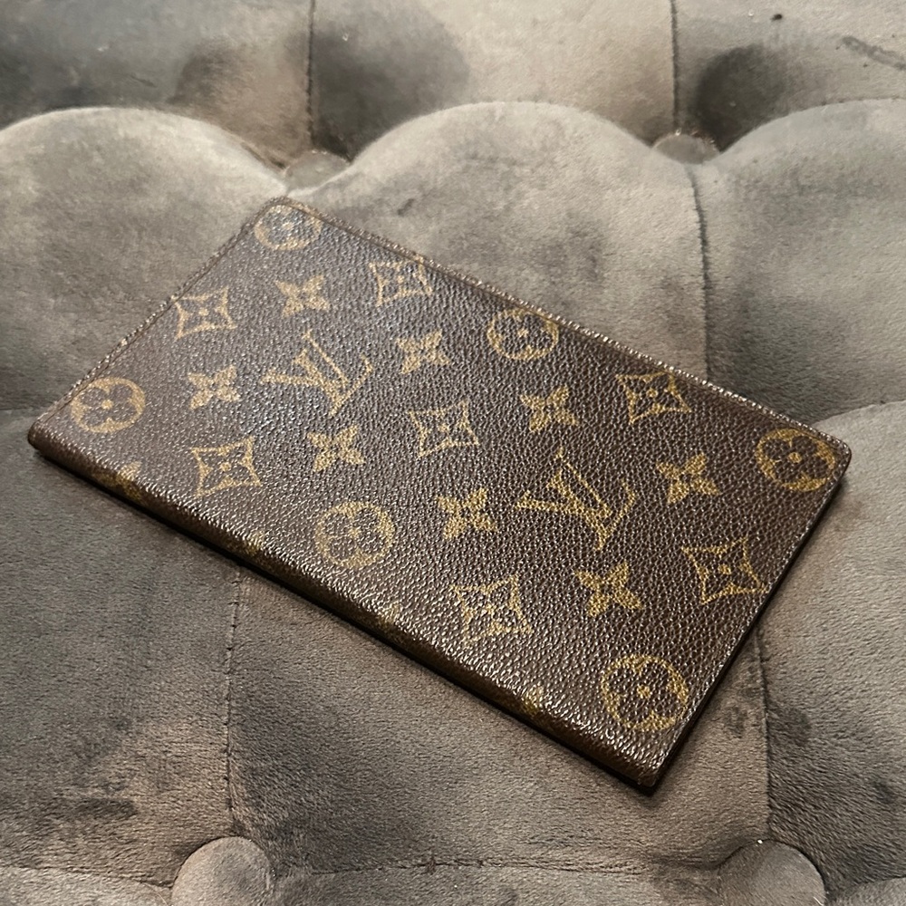 Louis Vuitton Brown Monogram Wallet (With COA)